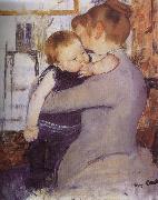 Mary Cassatt Mother and son France oil painting artist
